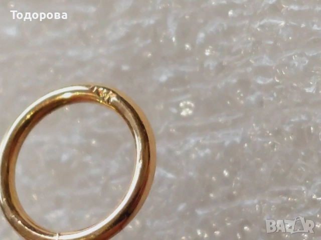 Златен медальон(инкрустиран златен кон върху зелен жаид) злато 14 карата, снимка 7 - Колиета, медальони, синджири - 53395699