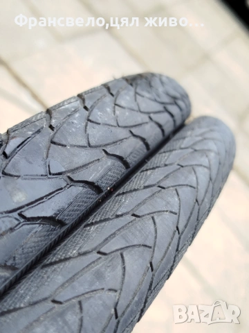 28 цола против пукане за велосипед колело schwalbe smart Sam plus с вътрешни , снимка 5 - Части за велосипеди - 53401485