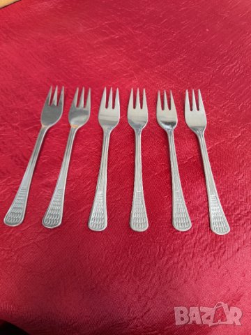 Стари десертни вилици, снимка 14 - Антикварни и старинни предмети - 32851655