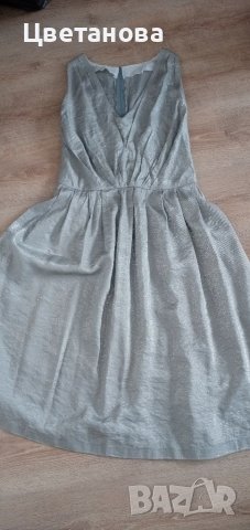 Сребриста официална рокля, снимка 3 - Рокли - 40112316
