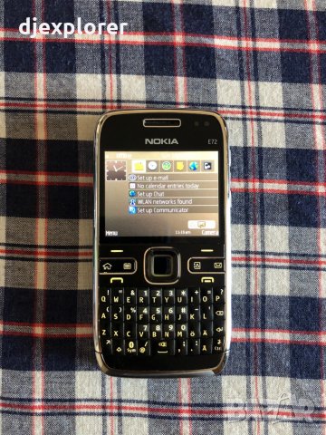 Мобилен телефон GSM Nokia E72, снимка 2 - Nokia - 33553190