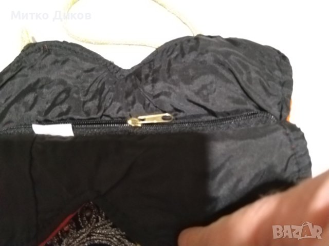 Бродирана нова ръчна изработка чанта Пакистан уникат 28х25см за през рамо, снимка 8 - Чанти - 43991052