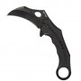 Нож Карамбит G10 черен, снимка 1 - Ножове - 34700976