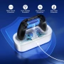 NEWDERY Единична зарядна станция за безжичен контролер Xbox и батерия 5280mWh, снимка 6