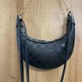 Кожена чанта LOUIS VUITTON Black Monogram Loop Bag golden, снимка 4