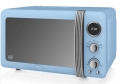 микровълнова печка с ретро дизайн Swan SM22030BLN, снимка 1