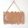2981 Декоративна дървена декорация за закачане Sweet HOME, снимка 4