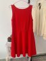 Червена рокля в размер L, снимка 4