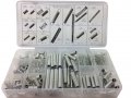 Комплект 200 броя Метални Пружини в Кутия Различни размери, снимка 3