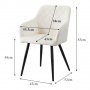 Висококачествени трапезни столове тип кресло МОДЕЛ 204, снимка 11