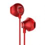 Слушалки с микрофон Baseus Encok H06 NGH06-09 Червени Тип Earbuds с 3D звуков ефект, снимка 2