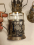 стари съветски подстакани мелхиор с чаши, снимка 4