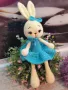 Подаръци за Св. Валентин, Плетена играчка Зайче-балерина, ръчно изработени,прекрасен подарък, снимка 9