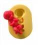 Голо бебе силиконов молд форма калъп фондан гипс калъп, снимка 1 - Форми - 36816142