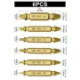 🔧Комплект от 6 бр. Накрайници за Повредени Винтове – HSS Винтов Екстрактор с Кутия🔧, снимка 3