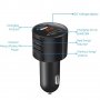 FM TRANSMITER ТРАНСМИТЕР BLUETOOTH MP3 CAR CHARGER X18 1БР., снимка 6