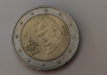 Евро Монета вижда се номинала, снимка 3