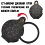 Сгъваема увеличителна ръчна лупа голямо увеличение 10x за четене мини, снимка 1