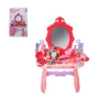 Тоалетка с огледало и аксесоари за грим, синя/розова, снимка 3