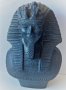 Масивна статуетка Тутанкамон - черен оникс, снимка 1 - Антикварни и старинни предмети - 37427757
