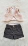 Детски сет H&M пухен елек къси панталони и боти 9-12 месеца, снимка 6