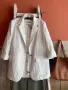 💄🥼🍒 Бяло сако H&M с подплата👜, снимка 1