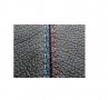 Калъф за волан от естествена кожа Automat, М, с три цвята на конец, BMW, калъф за шиене, черен, снимка 3
