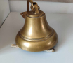 Месингова камбана за врата#1, снимка 1 - Антикварни и старинни предмети - 44875533