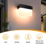 FUDESY LED модерна стенна лампа, външна IP65, 12W, 350LM, 3000K топло бяло, снимка 4