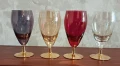 Ретро, винтидж комплект от 4 красиви чаши, снимка 1