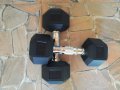 Хексалгенови дъмбел 2 бр. х 7,5 кг., снимка 4