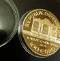 Голяма позлатена монета Виенска филхармония , снимка 4
