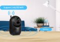 Камера за видеонаблюдение, wifi камера IP, охранителна камера, Бебефон, въртяща с микрофон, V380 pro, снимка 12