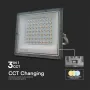 LED Прожектор 50W 3in1 Сиво Тяло, снимка 3