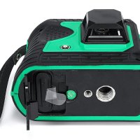 Лазерен нивелир 12 лъча 3D 360, самонивелиращ, зелен лъч, снимка 4 - Други инструменти - 43904767