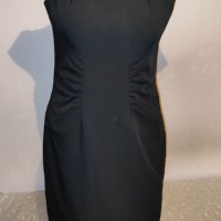 Елегантна черна рокля р-р М , снимка 2 - Рокли - 43750906