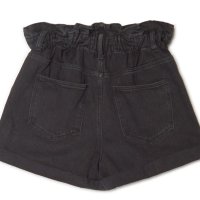 Къси Дънкови Панталони Paper Bag, снимка 3 - Къси панталони и бермуди - 43095455