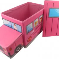 Детски автобус за игра сгъваема табуретка , снимка 2 - Мебели за детската стая - 40121579