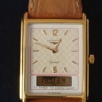 Оригинален винтидж часовник longines split 5, снимка 5 - Луксозни - 36679221