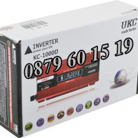 Инвертор за напрежение UKC 2000W 12V/24V, инвертор с дисплей, снимка 3 - Аксесоари и консумативи - 43184939