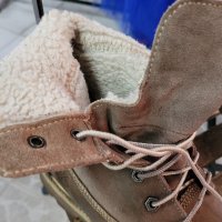 Timberland зимни кубинки,естествена кожа- 39/ 40 номер, снимка 9 - Дамски боти - 38460624