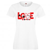 Дамска тениска Love Grunge 1, снимка 5 - Тениски - 35552187