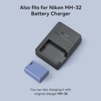 Нов SMALLRIG Бързозарядно USB-C Батерия за Nikon Z 30/Z 50/Z fc - 1250mAh, снимка 7 - Друга електроника - 43359294