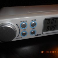 AEG KRC 4344 radio clock alarm+аудио вход, снимка 3 - Други - 39933749