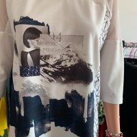 Дамска блуза размер М, снимка 8 - Блузи с дълъг ръкав и пуловери - 40645916