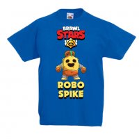 Детска тениска Robo Spike Brawl Stars, снимка 2 - Детски тениски и потници - 32921632
