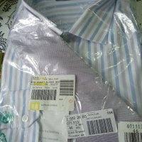 Мъжка риза с вратовръзка, снимка 3 - Ризи - 40337578