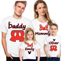 Семейни тениски по ваша идея и дизайн, снимка 9 - Тениски - 35010666