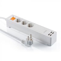 WIFI SMART Разклонител + 4 USB, снимка 1 - Други стоки за дома - 28662817
