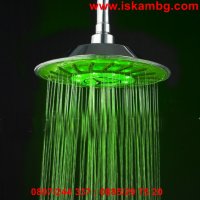 Светещ LED душ за баня тип Пита, снимка 8 - Други стоки за дома - 26798067